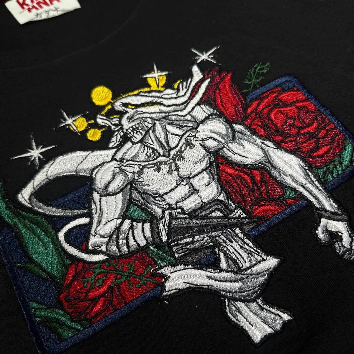 No Re-Stock: Custom JJK Mahoraga Embroidered Crewneck OR Hoodie Sweatshirt