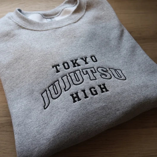 No Re-Stock: Custom JJK Tokyo Jujutsu High Embroidered T-Shirt